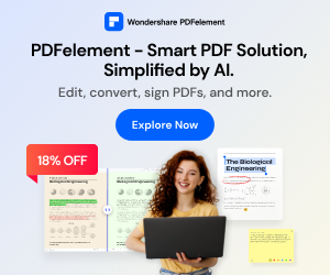 Wondershare PDFelement — The Smarter PDF Editor